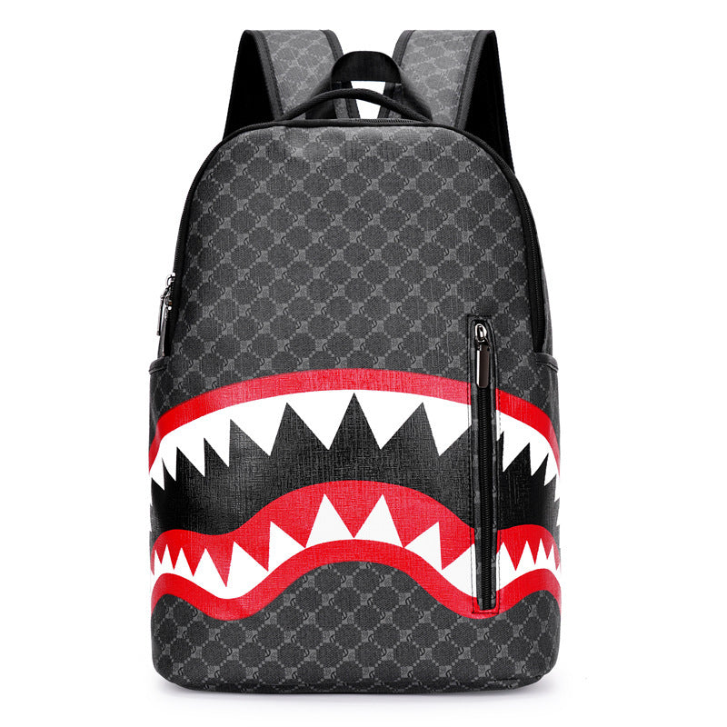 Luxury Shark Backpack – Large Capacity (Unisex)