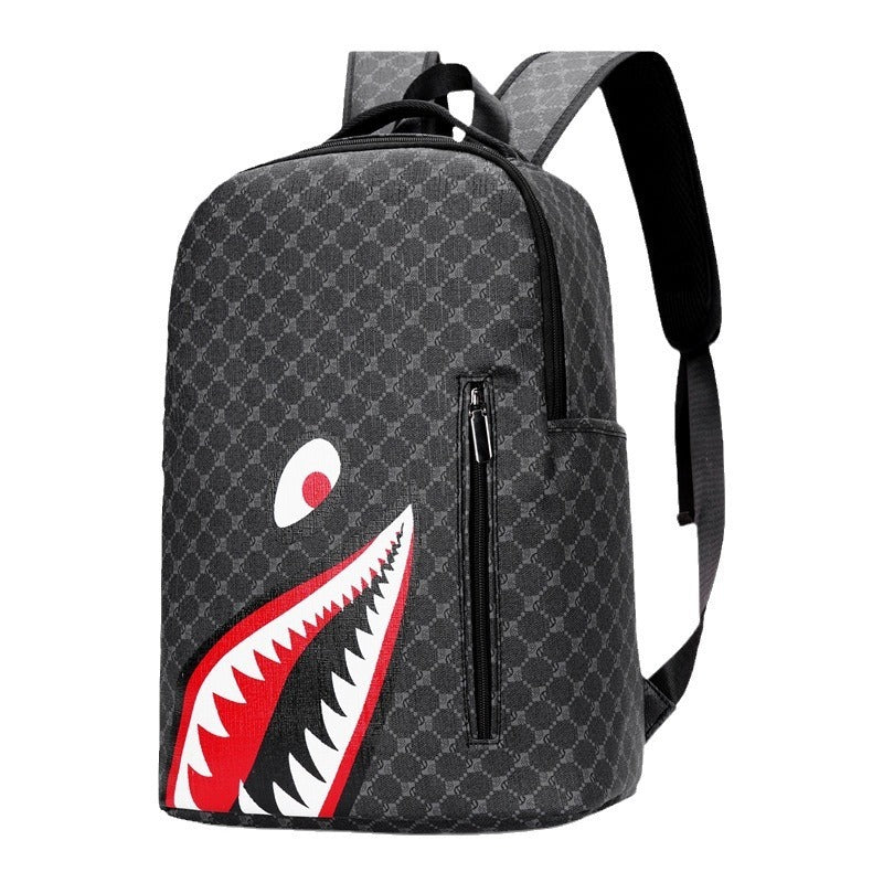 Luxury Shark Backpack – Large Capacity (Unisex)