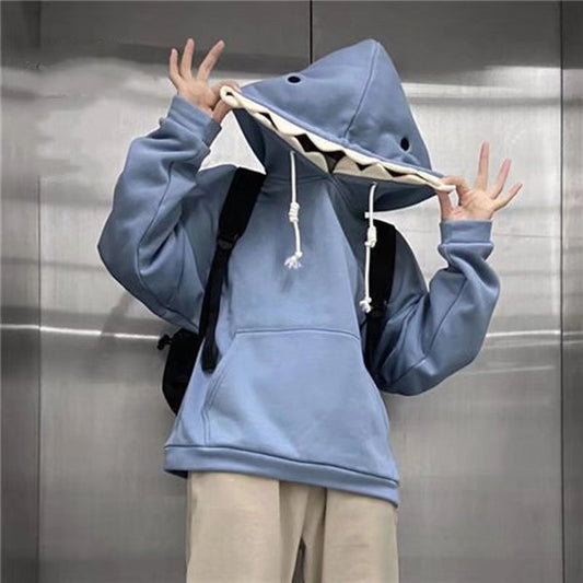 Soft Girl Shark Hat Cute And Funny Sweater