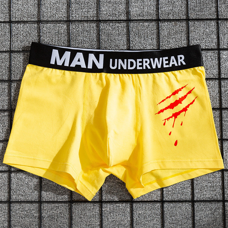 Shark Men's Underwear Boxer Shorts Cotton Autumn And Winter Breathable