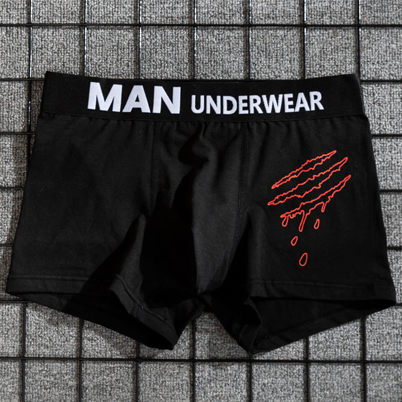 Shark Men's Underwear Boxer Shorts Cotton Autumn And Winter Breathable