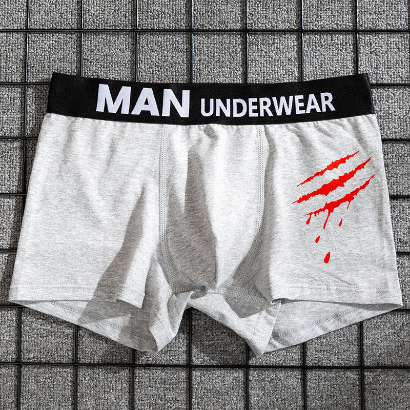 Shark Men's Underwear Boxer Shorts Cotton Autumn And Winter Breathable