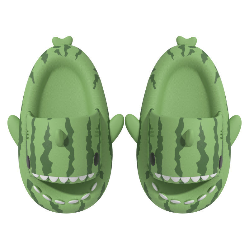 Home Indoor Non-slip Go Out Shark Slippers
